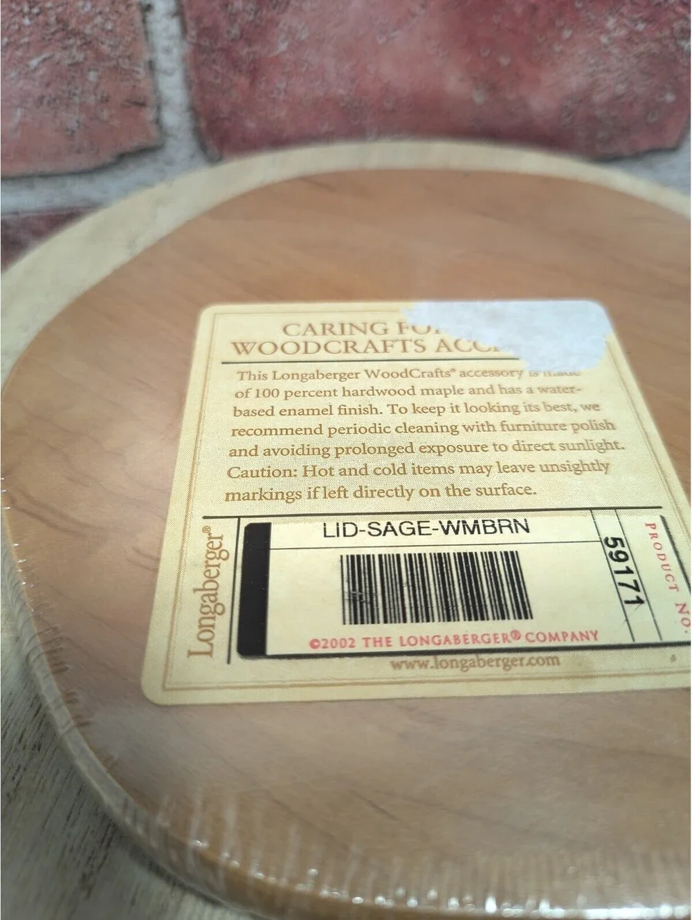Longaberger warm brown